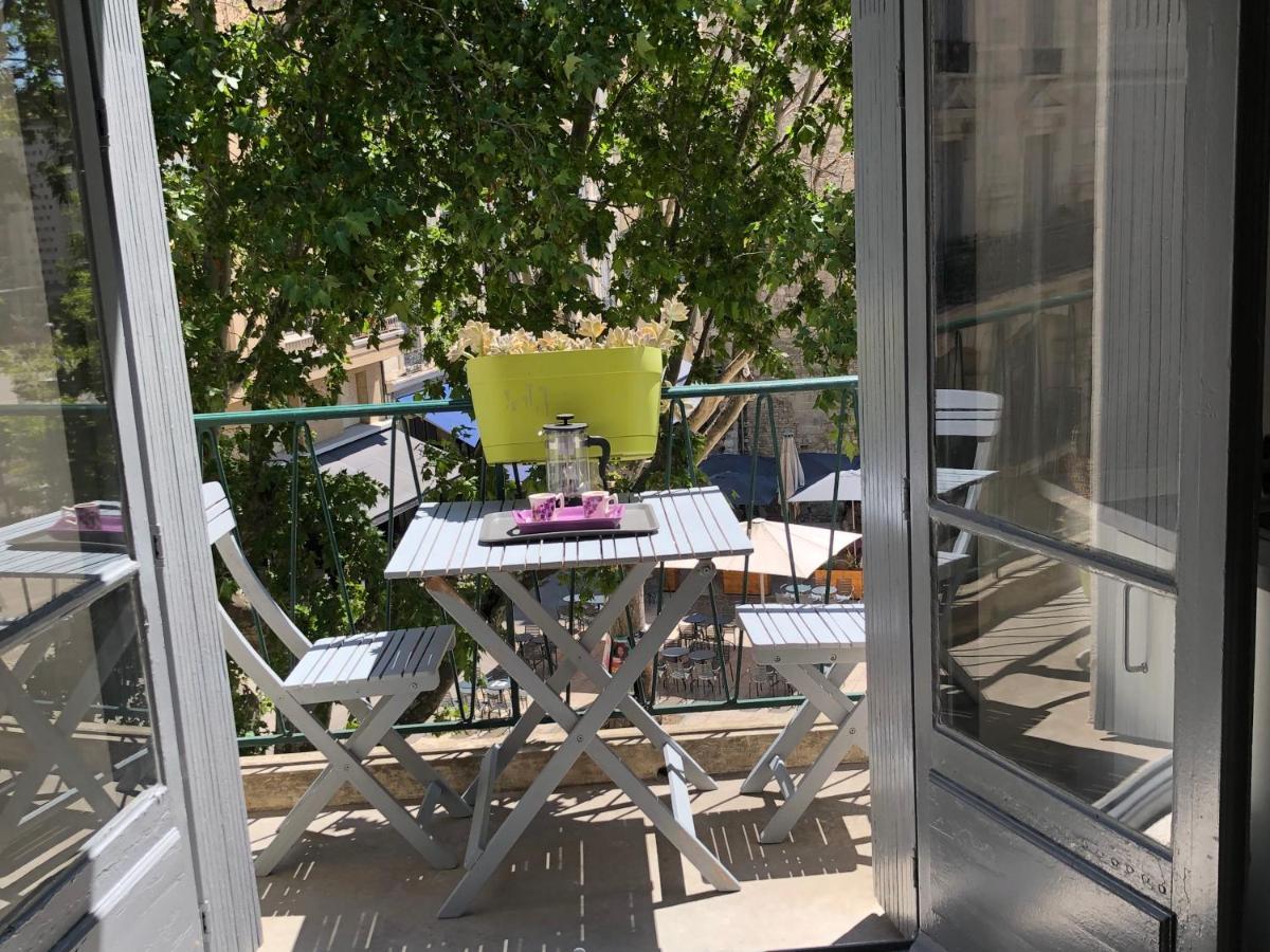 Appartement De Charme Avignon Centre Historique Terrasse Et Balcon Place Pie Zewnętrze zdjęcie
